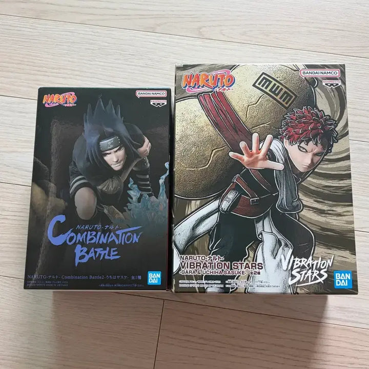 [BUNJANG] Naruto Figures Set (Gaara, Sasuke Uchiha) / 나루토 피규어 2종 (가아라, 우치하 사스케)