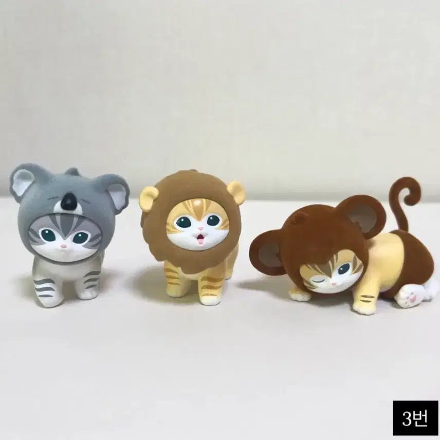 [BUNJANG] Morphsand 3-Type Figure Bundle Set / 모프샌드 3종 피규어 일괄