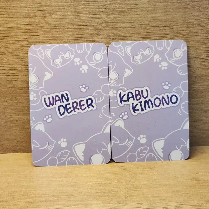 [BUNJANG] Genshin Impact Wanderer Kabukimono Photocard Bundle Set / [원신 비공굿] (일괄)방랑자, 가부키모노 포카