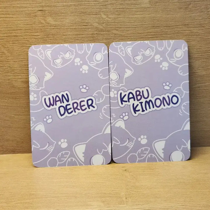 [BUNJANG] Genshin Impact Wanderer Kabukimono Photocard Bundle Set / [원신 비공굿] (일괄)방랑자, 가부키모노 포카