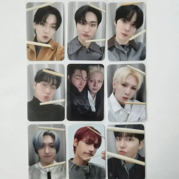 [BUNJANG] ATEEZ DEAR MY MUSE Golden Hour: Part.4 Cheese Unit Set Photocard Bundle / 에이티즈 디마뮤 치즈 유닛포함 9장 세트