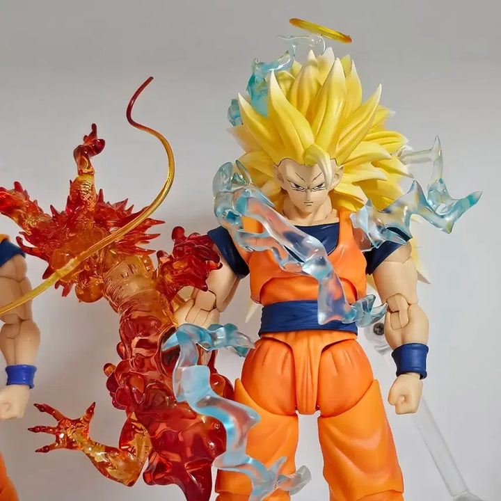 [BUNJANG] SSW Bandai SHF Dragon Ball Super Saiyan 3 Goku Custom Head Version A / ssw 반다이 shf 드래곤볼 손오공 초사이어인3 커스텀 헤드 A 버전
