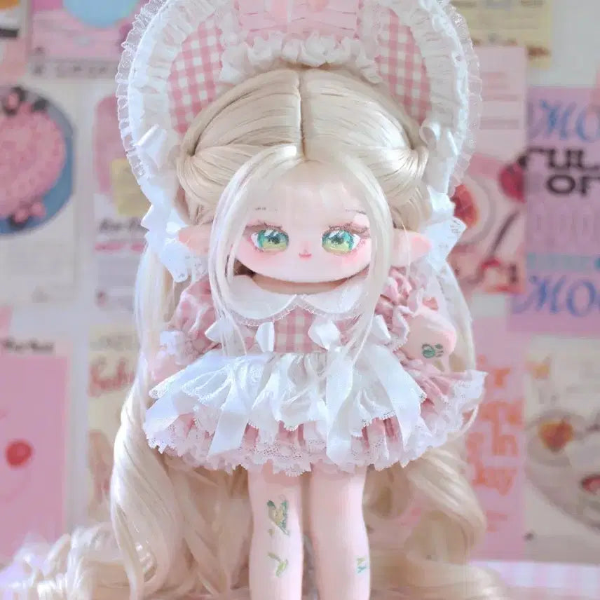 [BUNJANG] Choyeon 25cm "Bone Gging" Doll (Includes Outfit, Styled Hair) / 무속성 인형 초연 뼈깅 25cm 옷포함 양도(머리 세팅 O)