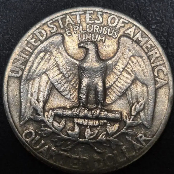 [BUNJANG] 1965 US Quarter Dollar Coin Rim Error / 1965년p 발행 미국 쿼터 달러. 림자 안압에러. 주화