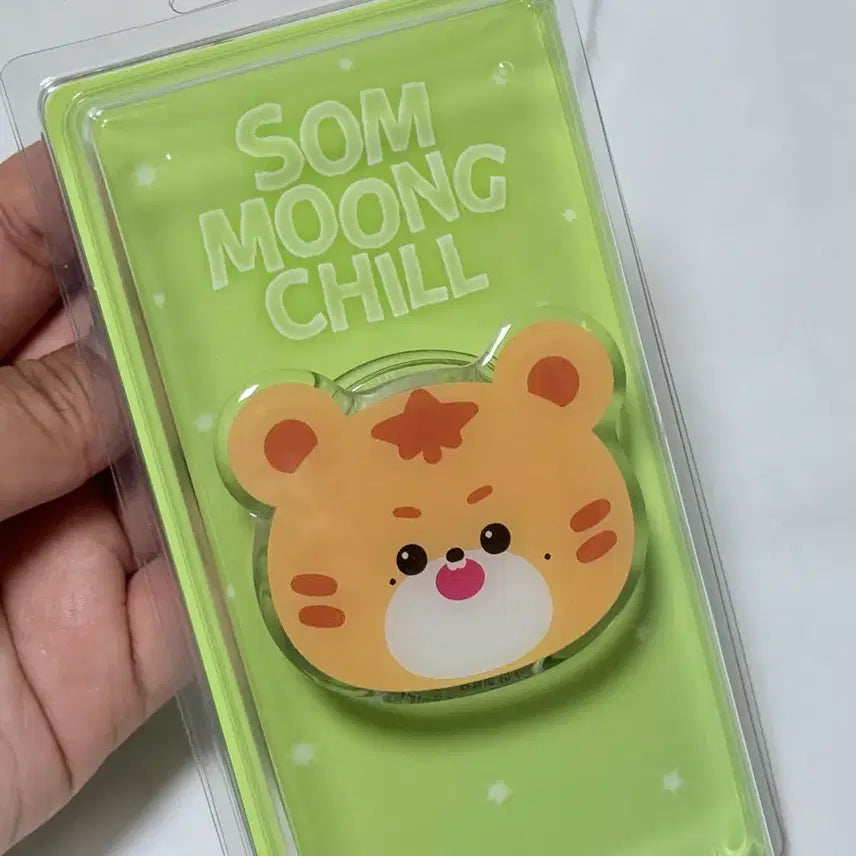 [BUNJANG] NCT 127 Mark "Kkongyi" Cotton Ball Grip Tok (Sealed) / 엔시티127 마크 크옹이 솜뭉칠 그립톡 새제품