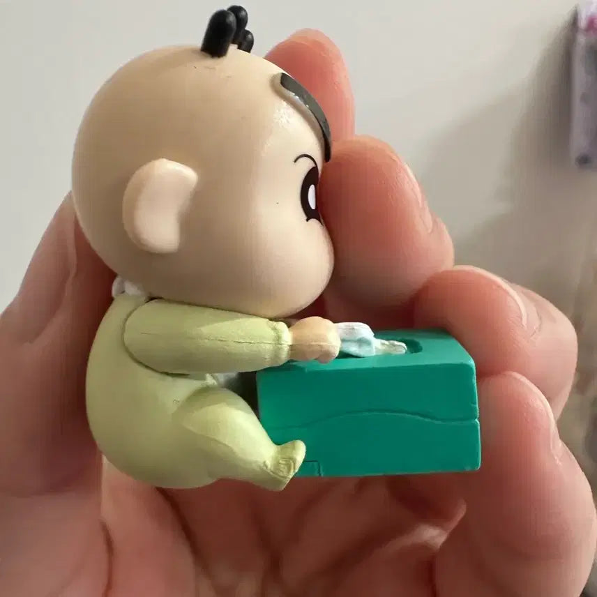 [BUNJANG] Crayon Shin-chan Baby Shin-chan &amp; Bo Action Figures Bundle Set / 짱구는 못말려 아기짱구, 훈이 가챠 일괄