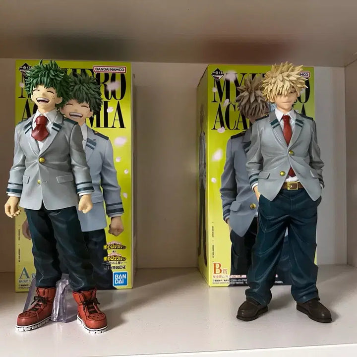 [BUNJANG] My Hero Academia Izuku Midoriya &amp; Katsuki Bakugo "Connecting Hearts" Figure Set / 나의 히어로 아카데미아 이어지는 마음 미도리야 바쿠고 피규어+하위상