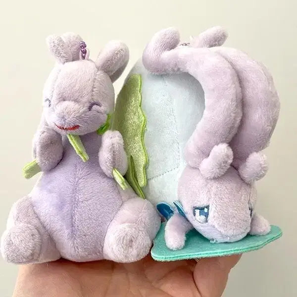 [BUNJANG] Pokemon Resemblance Magnetic Mascot Dolls (Goodra &amp; Hisuian Goodra) / 포켓몬 너랑 나랑 닮은꼴 자석 마스코트 인형 (미끄래곤&amp;히스이 미끄래곤)