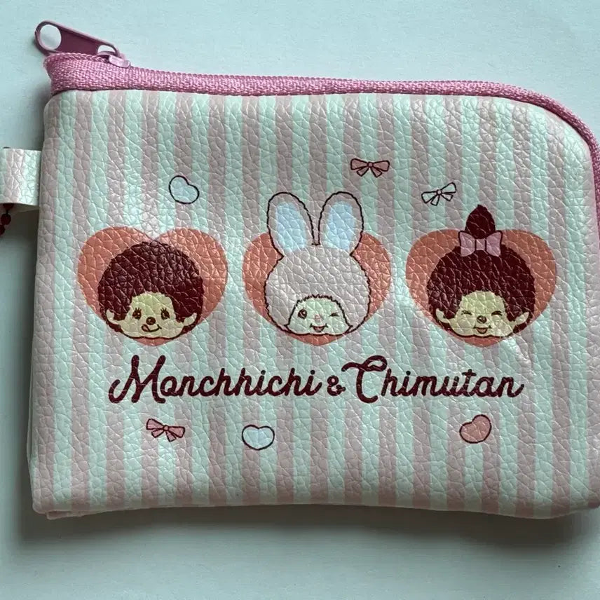 [BUNJANG] Monchhichi Outing Pass Case Card Holder (Unsealed) / 몬치치 외출 패스 케이스 카드지갑 단순개봉품