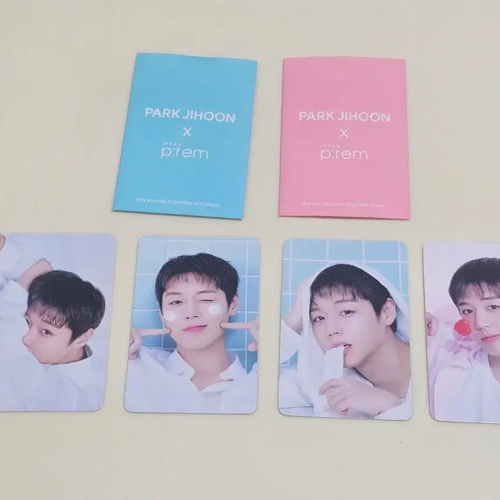 [BUNJANG] Park Jihoon MakePrem Photocard AB Set Bundle / (4장일괄) 박지훈 메이크프렘 포카 AB세트