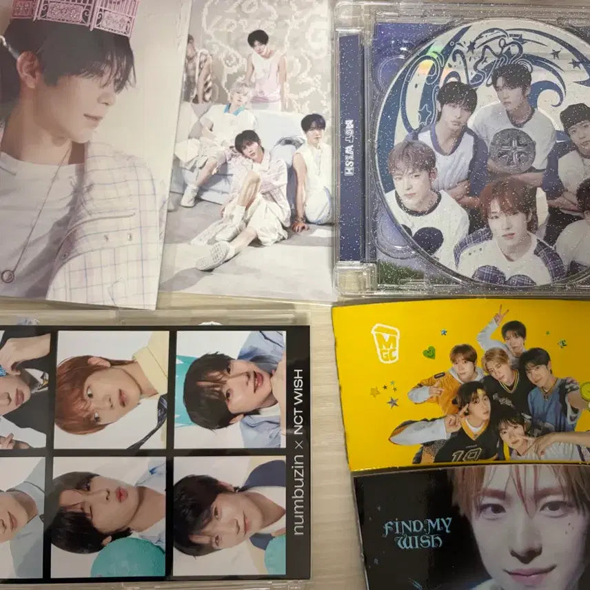 [BUNJANG] NCT WISH Riku Photocards &amp; Goods Set / NCT WISH 앨범 포토카드 리쿠생카 굿즈 세트
