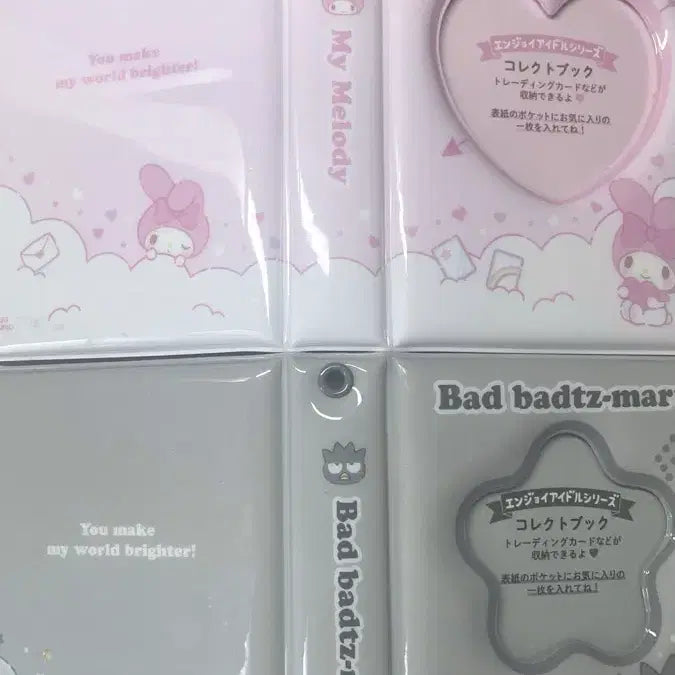 [BUNJANG] My Melody &amp; Badtz-Maru Photocard Binder Collect Book / 마이멜로디 &amp; 배드바츠마루 포카바인더 콜렉트북