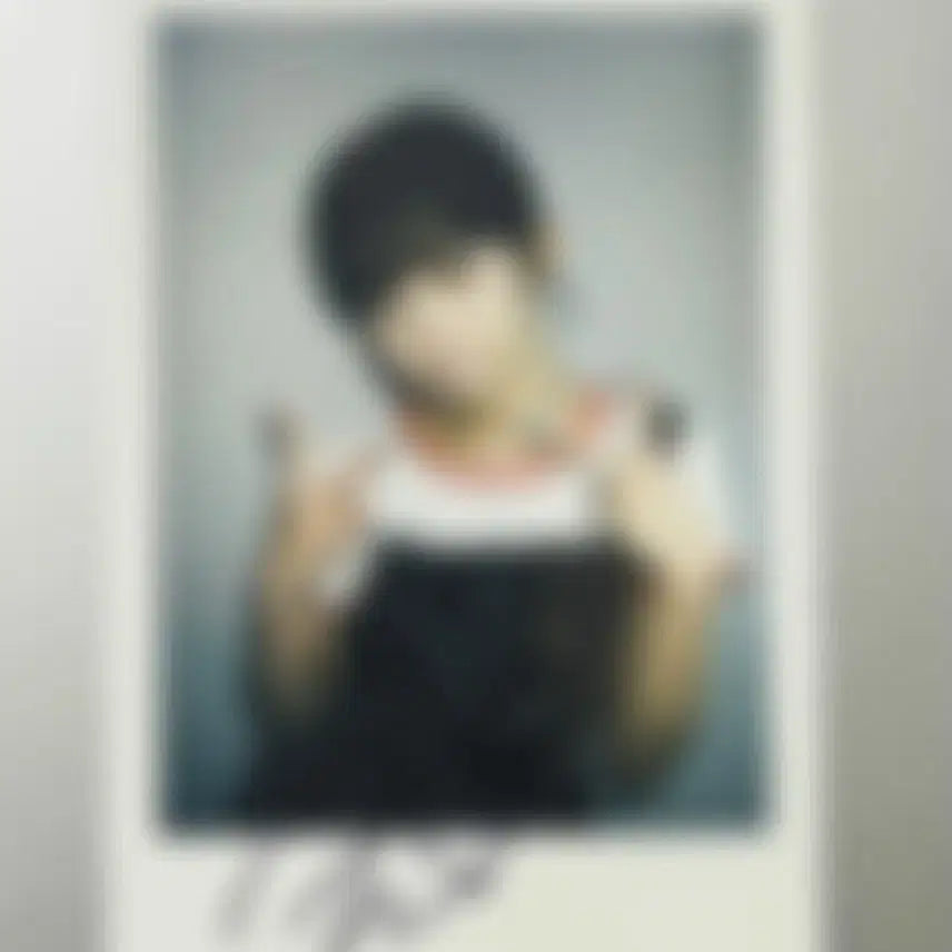 [BUNJANG] TripleS Kotone Signed Polaroid / 트리플에스 코토네 싸인 폴라로이드 triples kotone sign