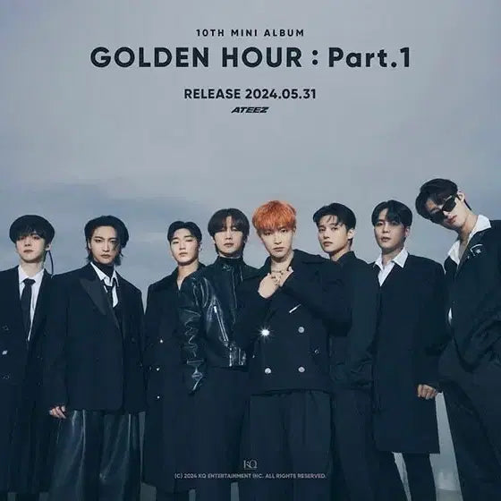 [BUNJANG] ATEEZ GOLDEN HOUR: Part 1 Mini Pouch / 에이티즈 미니 파우치 GOLDEN HOUR Pt.1 팝업