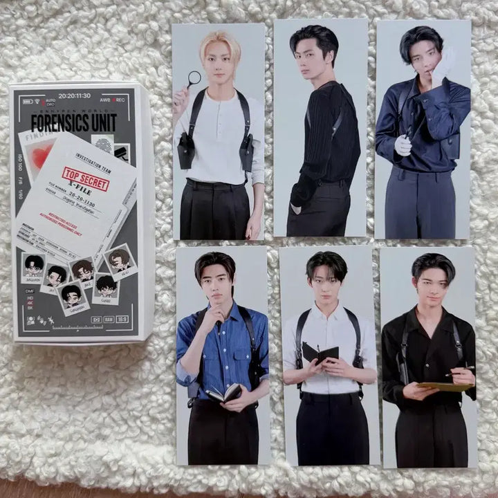[BUNJANG] ENHYPEN ENHYPEN WORLD Science Investigation Unit Basic Version Set / 엔하이픈 월드 과학수사대 베이직버전 세트