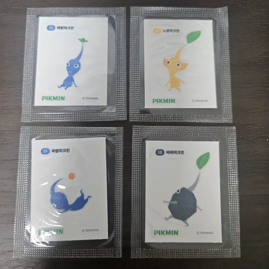 [BUNJANG] Pikmin Ppoong Ppoong Stickers / 피크민 띠부실