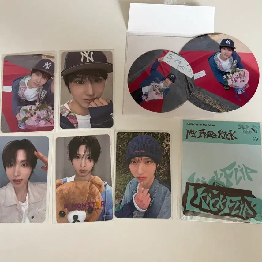 [BUNJANG] Kickflip Juwon Photocard Bundle Set POB / 킥플립 주왕 포카 미공포 일괄 양도