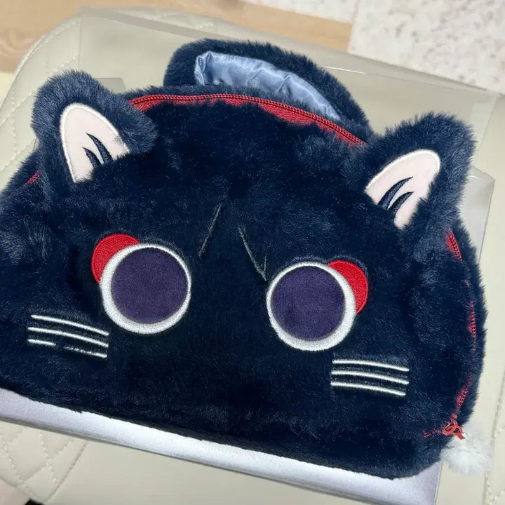 [BUNJANG] Genshin Impact Scaramouche Wanderer Cat Pouch Bag / 원신 방랑자 스카라무슈 고양이 파우치 가방