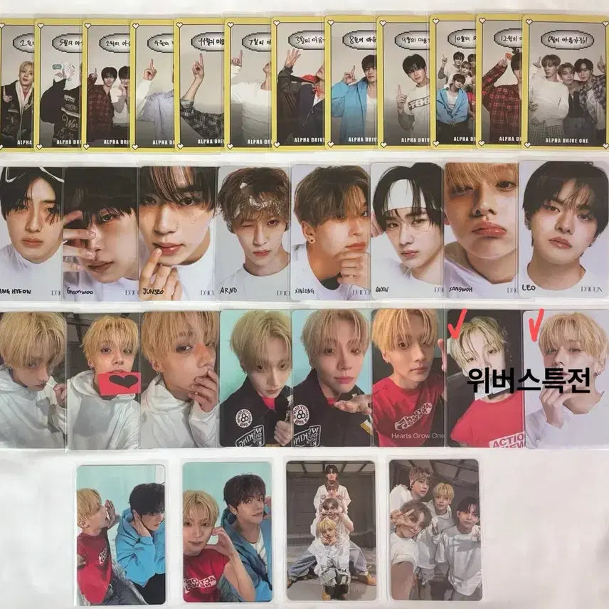 [BUNJANG] Lee Sang Won DICON Weverse POB Bundle Set / 알디원 알파드라이브원 이상원 디아이콘 미공포 위버스 특전 양도판매구매교환