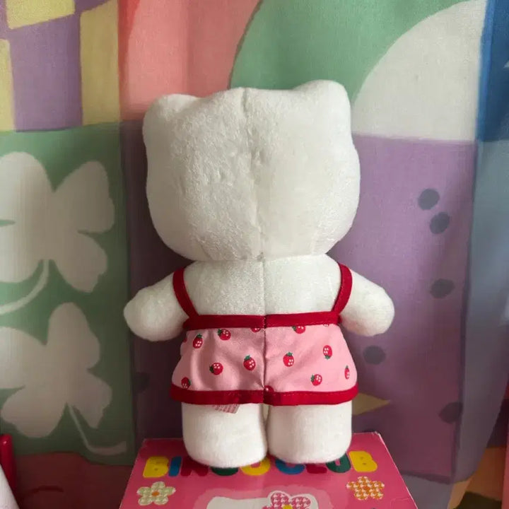 [BUNJANG] Sanrio Ichigo Pajamas Kitty Plush / 고전 이치고 파자마 키티