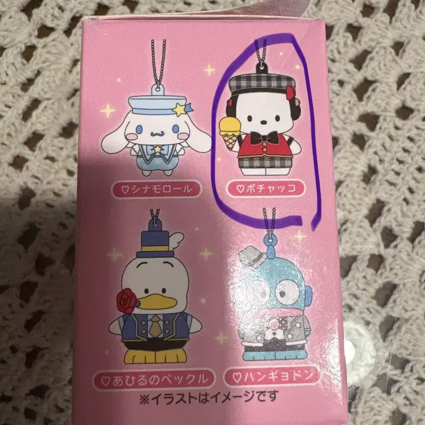 [BUNJANG] Sanrio Pochacco Secret Figure Charm / 산리오 시크릿 포차코