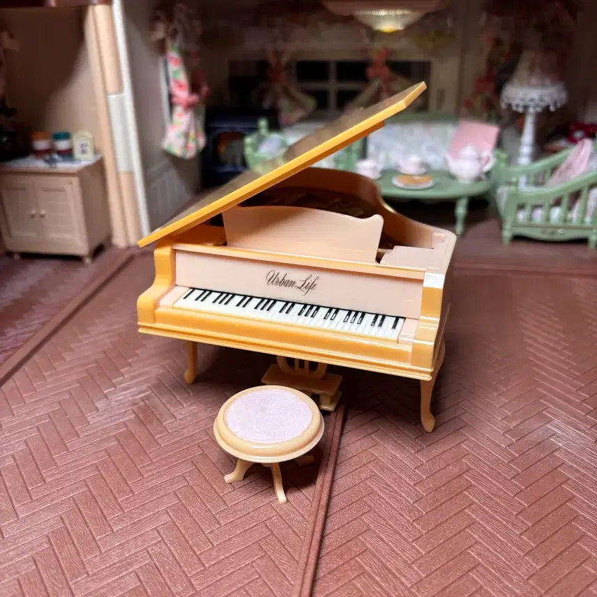 [BUNJANG] Sylvanian Families Urban Life Grand Piano (Rare Old Edition) / 실바니안 어반라이프 올드 희귀 그랜드 피아노