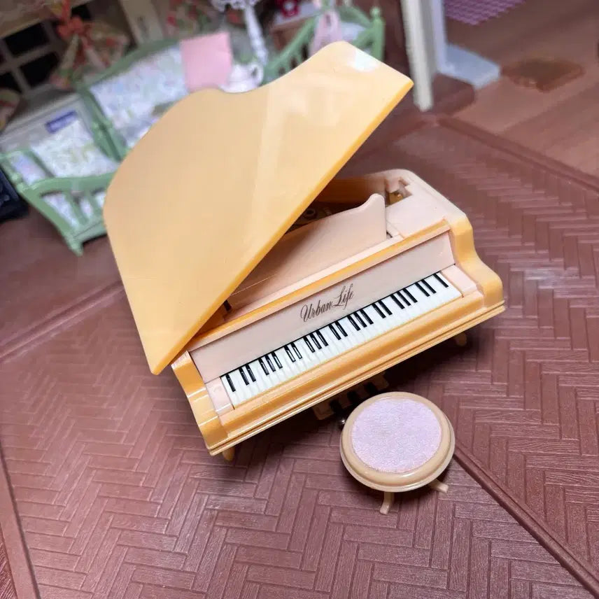 [BUNJANG] Sylvanian Families Urban Life Grand Piano (Rare Old Edition) / 실바니안 어반라이프 올드 희귀 그랜드 피아노