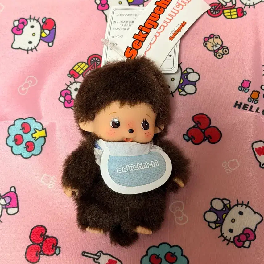 [BUNJANG] Baby Chichichi Monchhichi Keychain / 베비치치 몬치치 키링