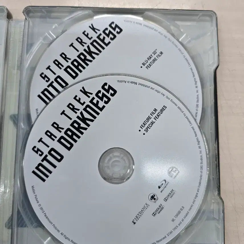 [BUNJANG] Star Trek Into Darkness Blu-ray Steelbook Combo Pack / [BD](블루레이) 액션외국영화 "스타트렉 다크니스" 판매합니다.
