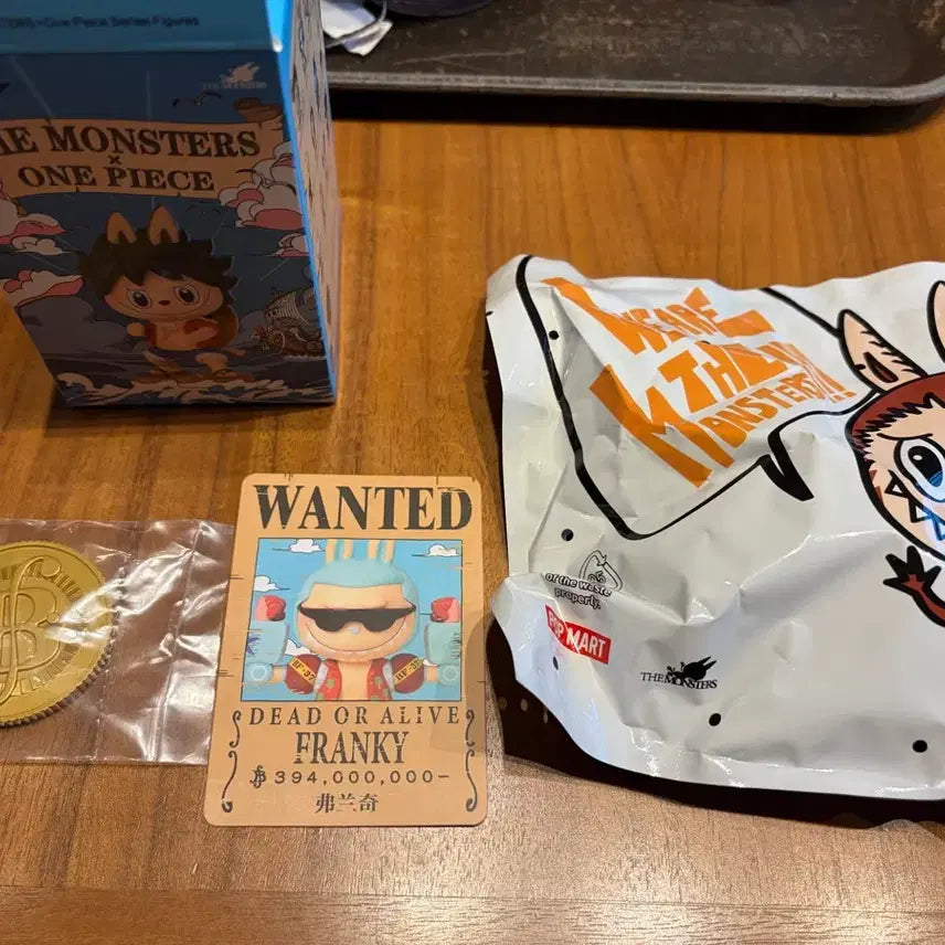 [BUNJANG] Labubu One Piece Series Franky / 라부부) 원피스 시리즈 - 프랑키