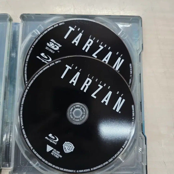 [BUNJANG] The Legend of Tarzan Steelbook Limited Edition Combo Pack Blu-ray / [BD](블루레이) 액션외국영화 "레전드 오브 타잔" 판매합니다.