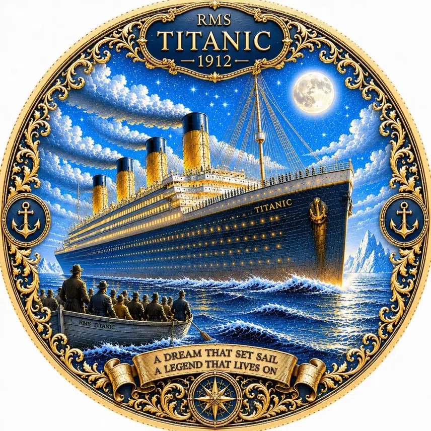 [BUNJANG] Titanic 1kg Round Copper Bar with Certificate / 타이타닉 1kg 원형구리바