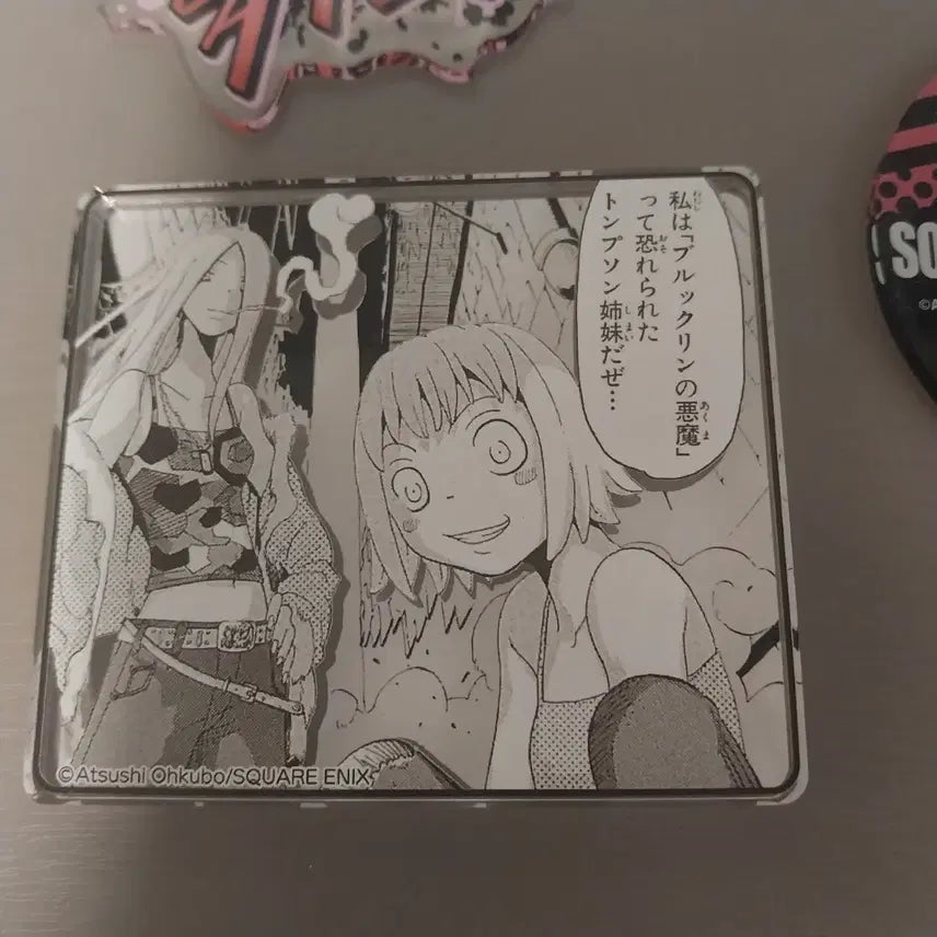 [BUNJANG] Soul Eater Original Art Acrylic Block Death the Kid Liz Thompson Party / 소울이터 원화아크릴 블럭 데스더키드리즈파티