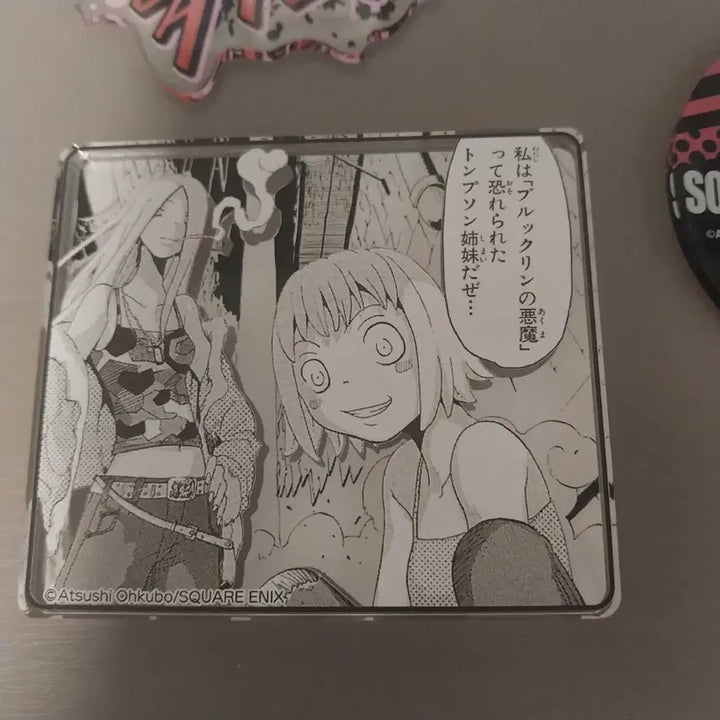 [BUNJANG] Soul Eater Original Art Acrylic Block Death the Kid Liz Thompson Party / 소울이터 원화아크릴 블럭 데스더키드리즈파티