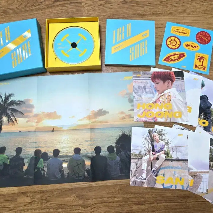 [BUNJANG] ATEEZ TREASURE EP.3 : One To All Album (Wave Ver.) / 에이티즈 TREASURE EP.3 : One To All 앨범 (웨이브)