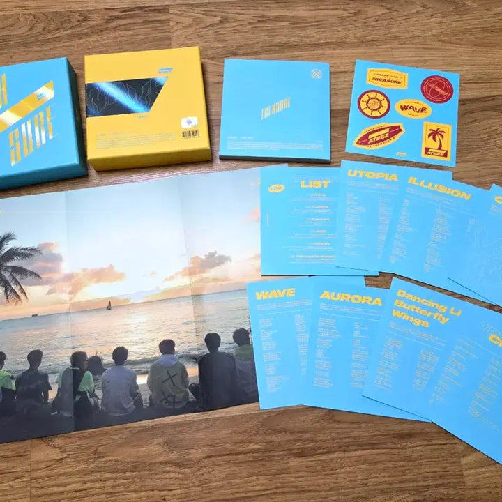 [BUNJANG] ATEEZ TREASURE EP.3 : One To All Album (Wave Ver.) / 에이티즈 TREASURE EP.3 : One To All 앨범 (웨이브)