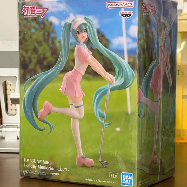[BUNJANG] Hatsune Miku Holiday Memories Golf Figure (Sealed) / (미개봉) 하츠네 미쿠 Holiday Memories 골프 피규어
