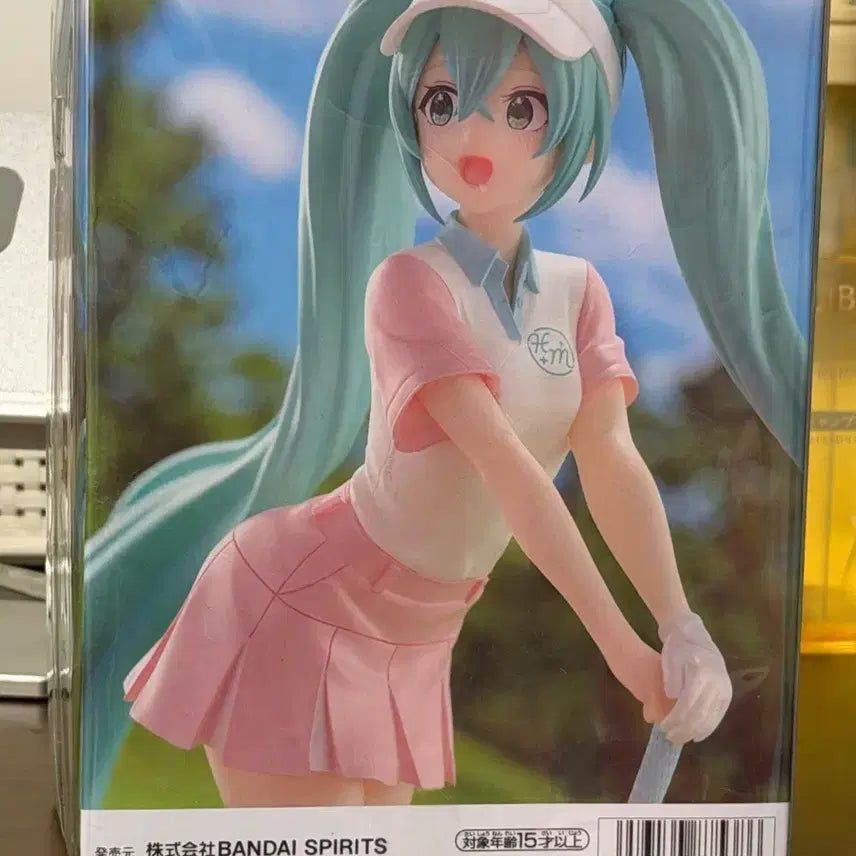 [BUNJANG] Hatsune Miku Holiday Memories Golf Figure (Sealed) / (미개봉) 하츠네 미쿠 Holiday Memories 골프 피규어