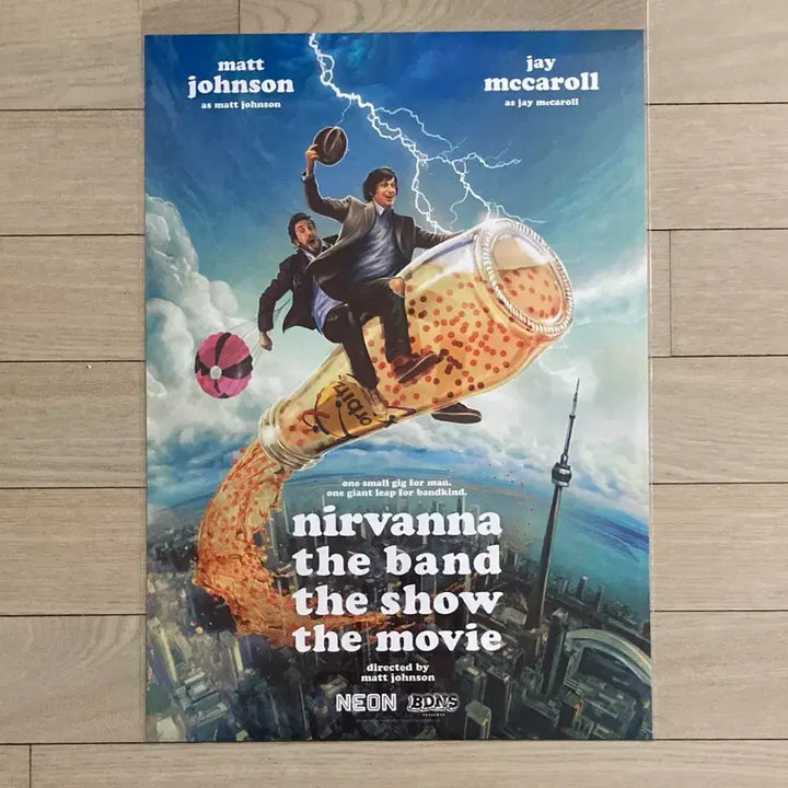 [BUNJANG] Nirvana The Band Matt &amp; Jay Original Illustration Poster / [너바나 더밴드] 맷&amp;제이/오리지널 일러스트 포스터