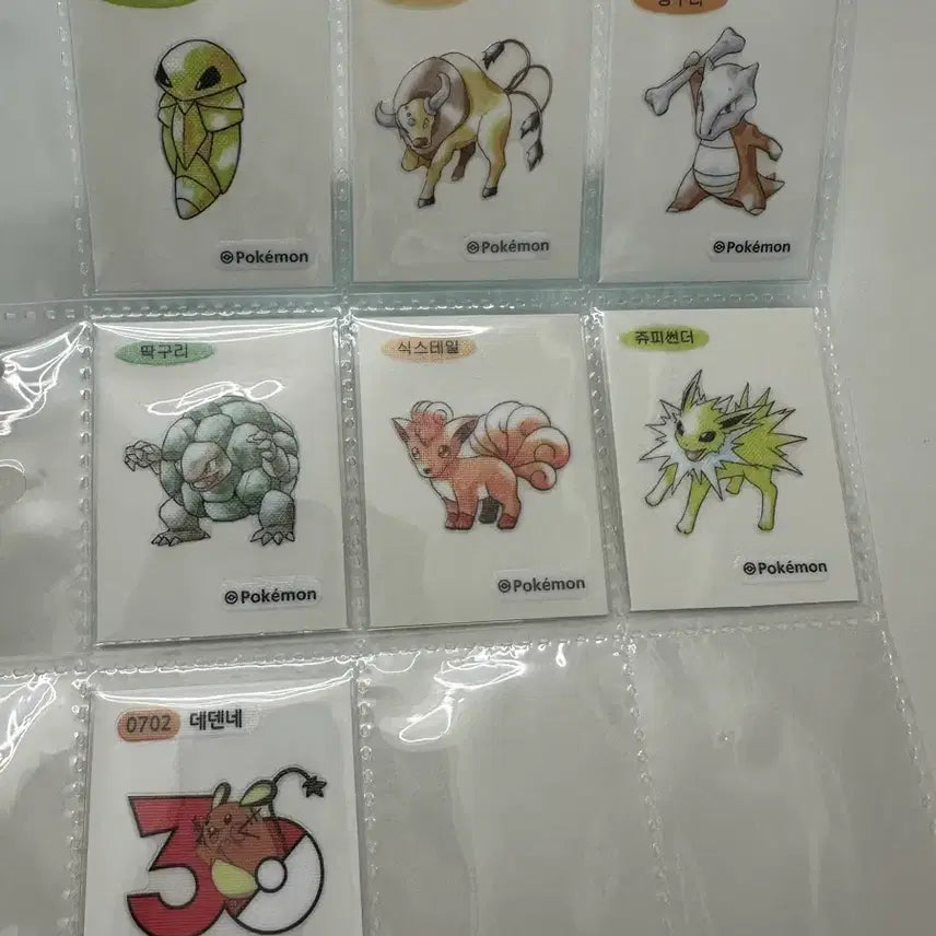 [BUNJANG] Pokemon 30th Anniversary Sticker Set - In Search Of / 포켓몬 30주년 띠부씰