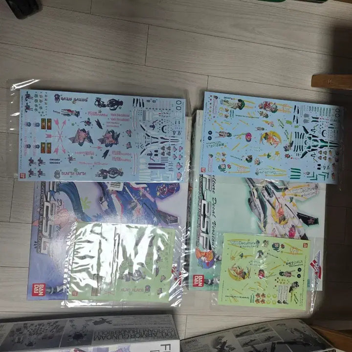 [BUNJANG] Bandai VF-25F Messiah Macross Frontier Ranka Lee Decal Version Bundle Set / 반다이 VF-25F 데카르챠 란카 크랑 일괄