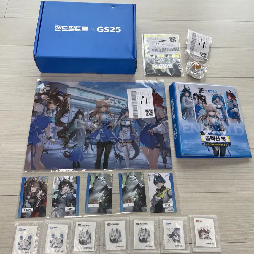 [BUNJANG] Arknights Endfield Bundle Set Photocard, Sticker, Prize / 명일방주 엔드필드 ( 포카,띠부씰,경품 ) 일괄
