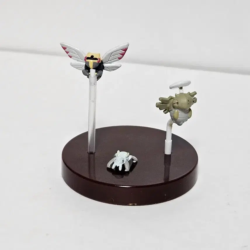 [BUNJANG] Pokemon 3D Figure Set (Trapinch, Cacnea, Silcoon) / 7월까지판매)희귀품)포켓몬스터 입체도감 피규어(토중몬,아이스크,껍질몬)