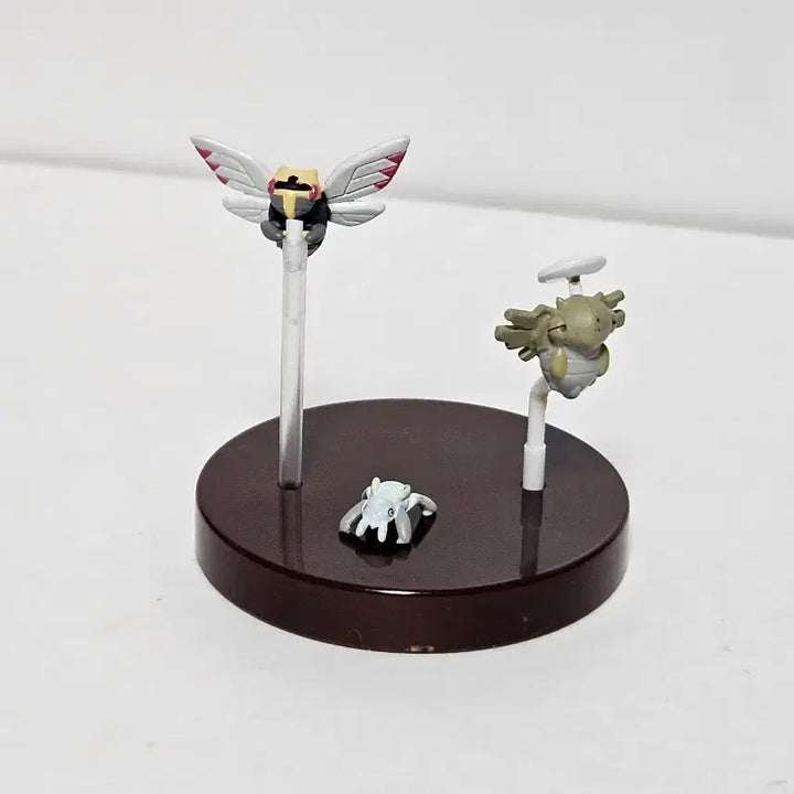 [BUNJANG] Pokemon 3D Figure Set (Trapinch, Cacnea, Silcoon) / 7월까지판매)희귀품)포켓몬스터 입체도감 피규어(토중몬,아이스크,껍질몬)