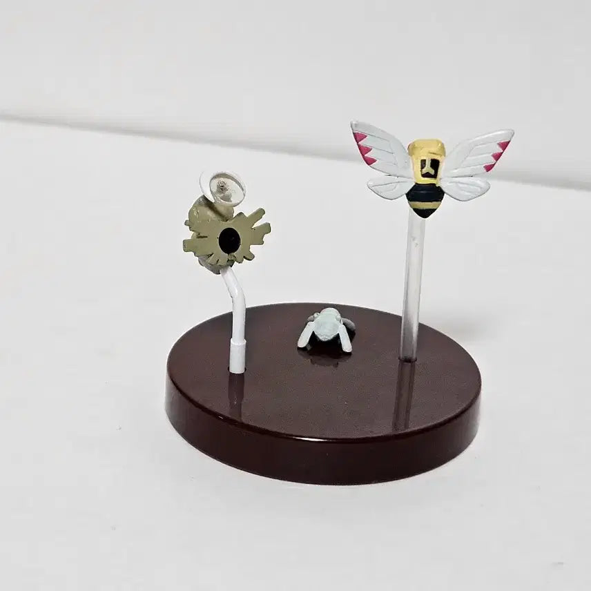 [BUNJANG] Pokemon 3D Figure Set (Trapinch, Cacnea, Silcoon) / 희귀품)포켓몬스터 입체도감 피규어(토중몬,아이스크,껍질몬)