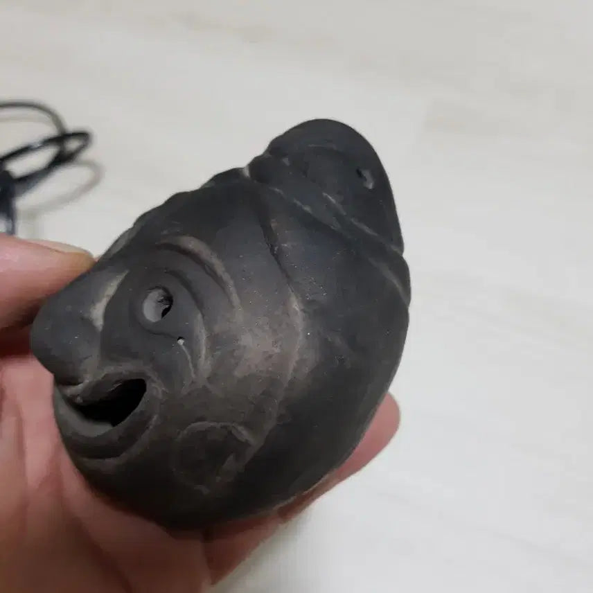[BUNJANG] Rare Antique Terracotta Head Mask - Collectible Folk Art / 토기두상