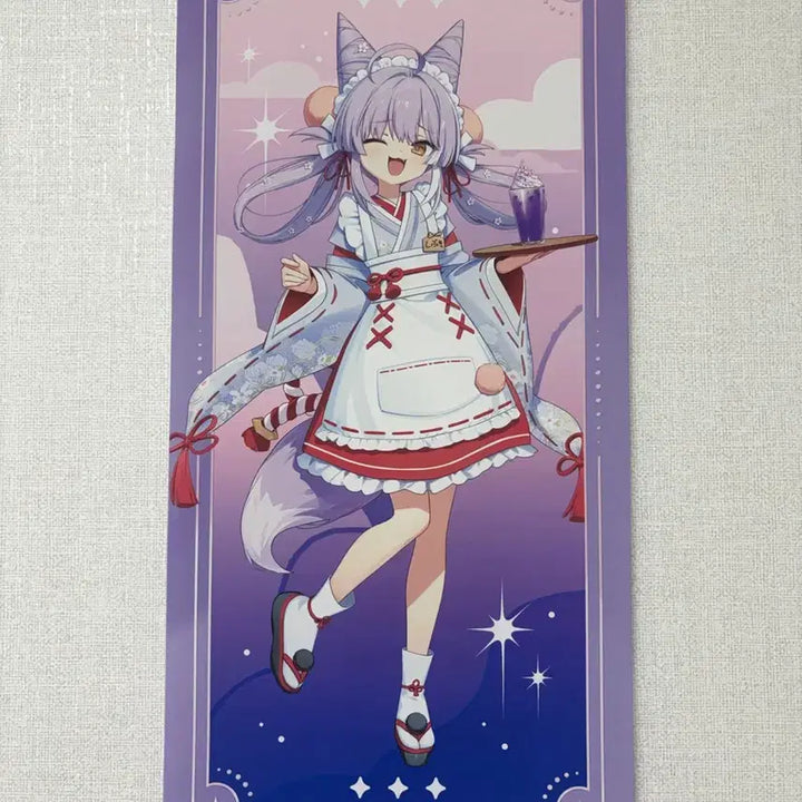 [BUNJANG] Stellive Aniplex Cafe Shibuki Scroll Tapestry / 스텔라이브 애니플러스카페 시부키 족자봉 테피스트리