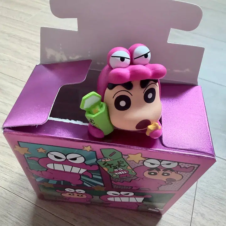 [BUNJANG] Crayon Shin-chan Waniyama Chocobi Figurine / [새상품]짱구는 못말려 초코비를 든 와니야마 짱구 히퍼/장식품