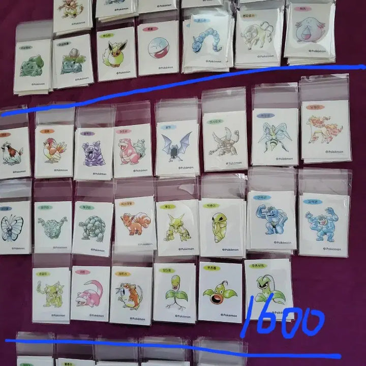 [BUNJANG] Pokemon 30th Anniversary Stickers / 포켓몬 띠부씰 신상 30주년 판매