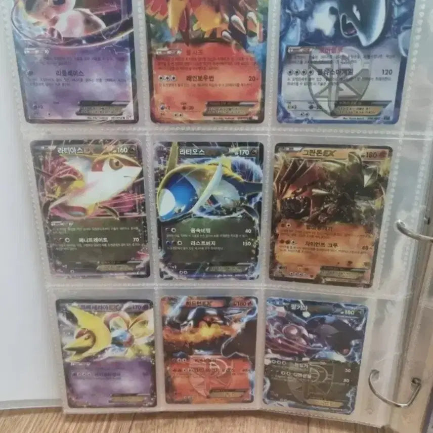 [BUNJANG] Vintage Pokemon Cards (Reshiram, Zekrom, etc.) - Bundle Set / 옛날 포켓몬 카드 ex 모음 (펄기아, 그란돈, 칠색조, 레시라무 등)
